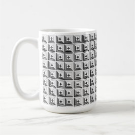 Geometrisch Hangend Patroon Koffiemok