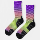 Geometrisch, helling, Ombre Sokken (Links)