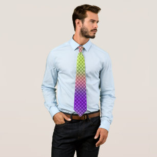 Geometrisch, helling, Ombre Stropdas