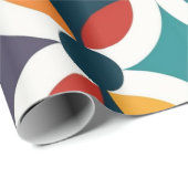 Geometrisch herhalingspatroon cadeaupapier (Rol Hoek)