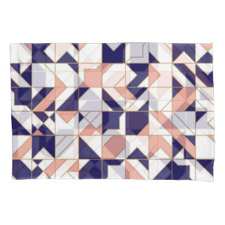 Geometrisch ingewikkeld, modern, naadloos onderde kussensloop