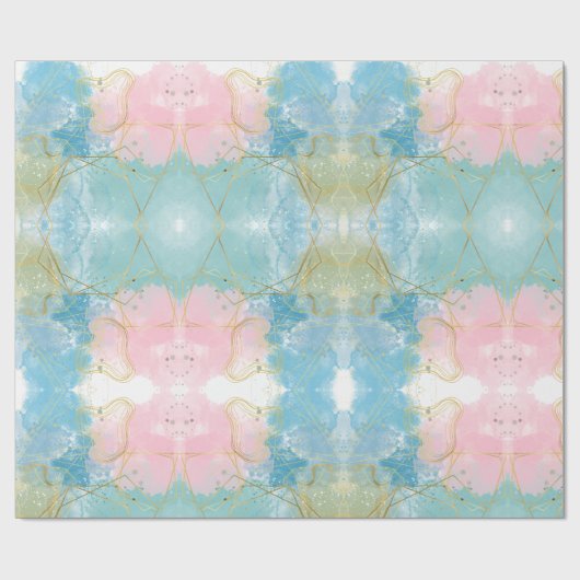 geometrisch inpakpapier (Vlak)