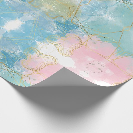 geometrisch inpakpapier (Hoek)