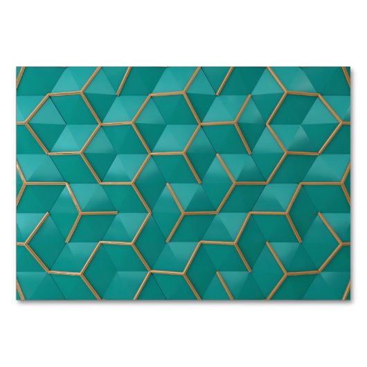 geometrisch kaart (Voorkant)