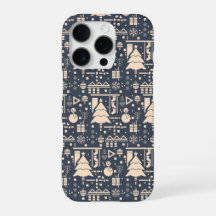 Geometrisch Kerstpatroon