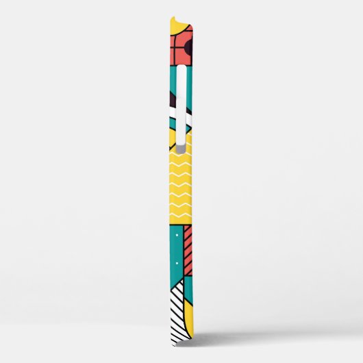Geometrisch kleurrijk: abstract patroon. Case-Mate iPhone case (Achterkant / Links)