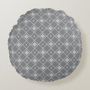 Geometrisch kruis hanger rond kussen