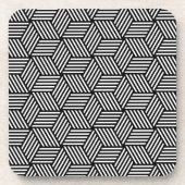 Geometrisch kunstontwerp onderzetter (Voorkant)