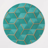 geometrisch labels (Design 1)