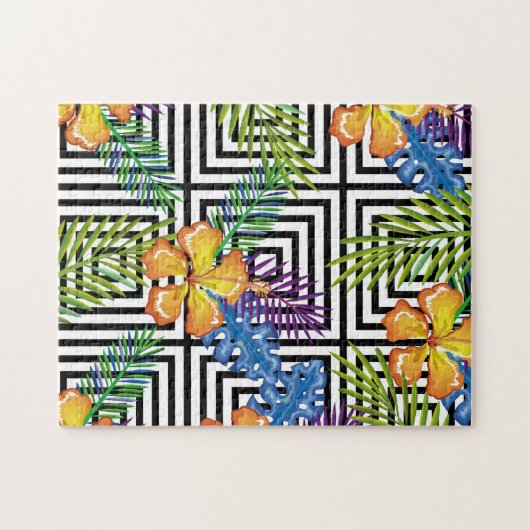 geometrisch legpuzzel (Horizontaal)