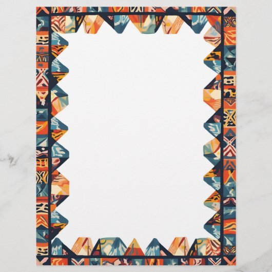 geometrisch Lijst Briefhoofd (Voorkant)