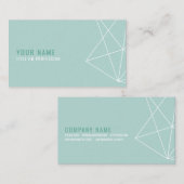 Amerikaans, 8,9 x 5,1 cm Visitekaartje (Voorkant / Achterkant)