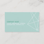 Geometrisch lineair visitekaartje (Achterkant)