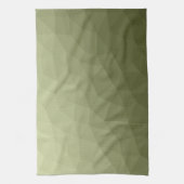 Geometrisch maaspatroon van de lichte groene gradi theedoek (Verticaal)