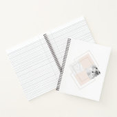 Geometrisch marmerontwerp notitieboek (Binnen)