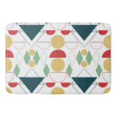 Geometrisch medium midden badmat (Voorkant)