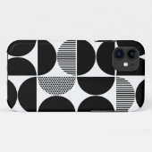 Geometrisch middenpatroon Case-Mate iPhone case (Achterkant (horizontaal))