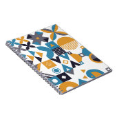 Geometrisch minimumpatroon. Abstract ontwerp Notitieboek (Rechterzijde)