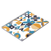 Geometrisch minimumpatroon. Abstract ontwerp Notitieboek (Linkerzijde)