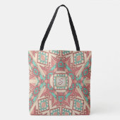 Geometrisch Modern Zuidwest Pattern Tas (Voorkant)