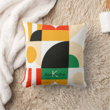 Geometrisch Monogram Vet Retro Chique Stijlvolle K