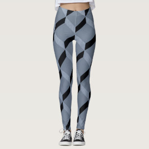 Geometrisch mozaïekontwerp leggings