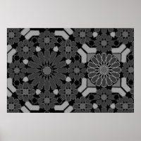 Geometrisch mozaïekontwerp