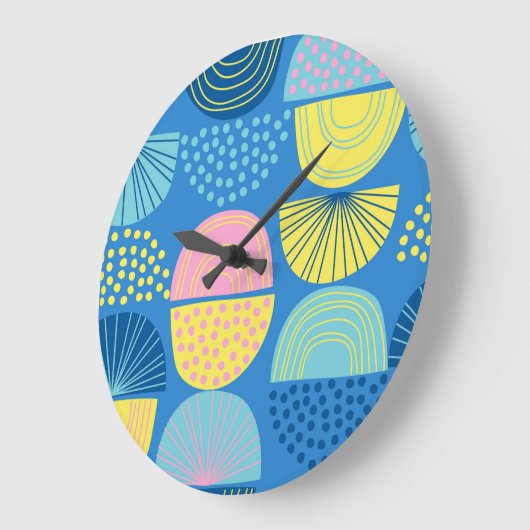 Geometrisch Noords: Abstracte achtergrond. Grote Klok (Hoek)