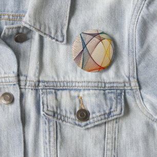 Geometrisch ontwerp Button badge