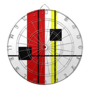 Geometrisch ontwerp dartbord