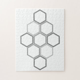Geometrisch ontwerp, hexagon Patroon Puzzle Legpuzzel
