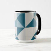 Geometrisch ontwerp mok (Voorkant rechts)