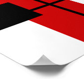 Geometrisch ontwerp poster (Hoek)