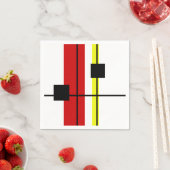 Geometrisch ontwerp servet (Insitu)