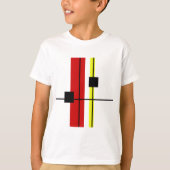 Geometrisch ontwerp t-shirt (Voorkant)