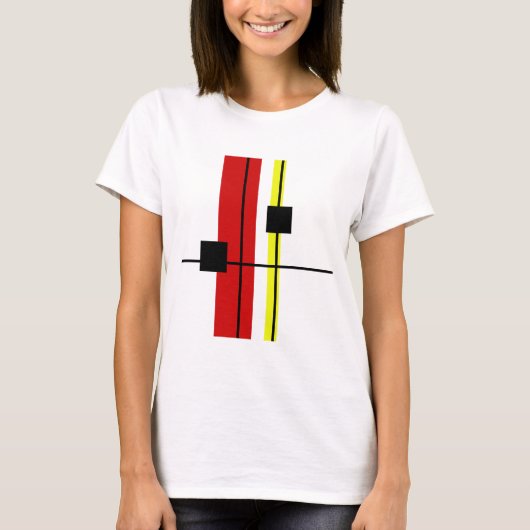 Geometrisch ontwerp t-shirt (Voorkant)
