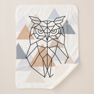 Geometrisch ontwerp van de boomkor sherpa deken