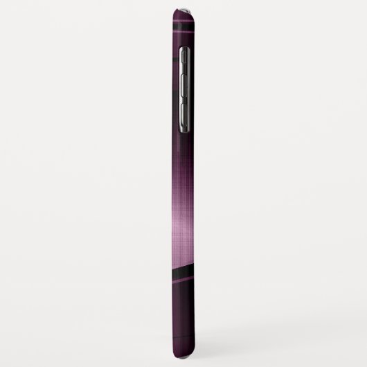 Geometrisch ontwerp van de Bourgogne-Red Case-Mate iPhone Case (Achterkant/links)