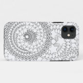 Geometrisch ontwerp voor volwassen kleuren Case-Mate iPhone case (Achterkant (horizontaal))