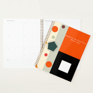 Geometrisch ontwerp Wekelijks & Maandelijks Planne Planner