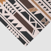 Geometrisch op basis van aztec tissuepapier (Detail)