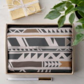 Geometrisch op basis van aztec tissuepapier (Geschenk)