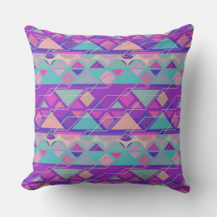Geometrisch Pastel Abstract Patroon Kussen