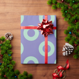 Geometrisch patroon 14 cadeaupapier