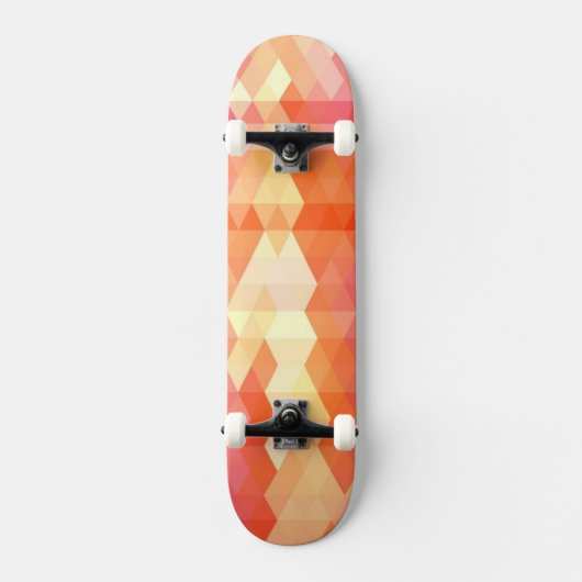 Geometrisch patroon 1 skateboard (Voorkant)