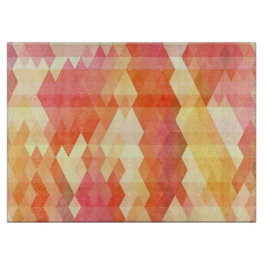 Geometrisch patroon 1 snijplank (Voorkant)