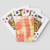 Geometrisch patroon 1 speelkaarten (Achterkant)