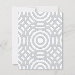 Geometrisch patroon 22 notitiekaartje