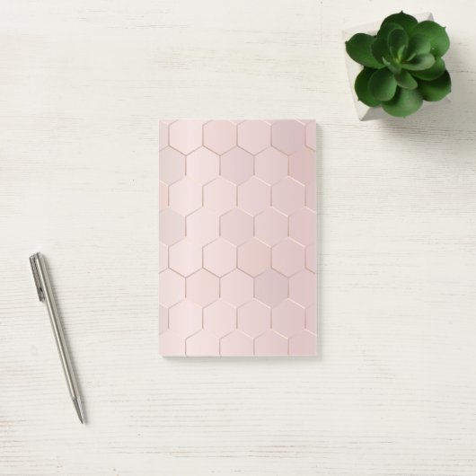 Geometrisch patroon 27 post-it® notes (Kantoor)
