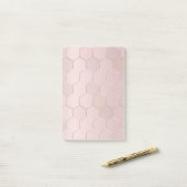 Geometrisch patroon 27 post-it® notes (Op bureau)